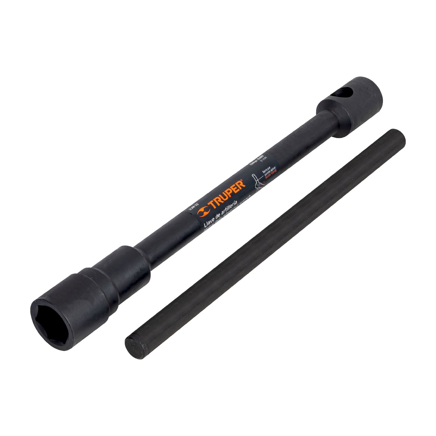 Llave de artillería 33 mm X 3/4' boca hexagonal, TRUPER