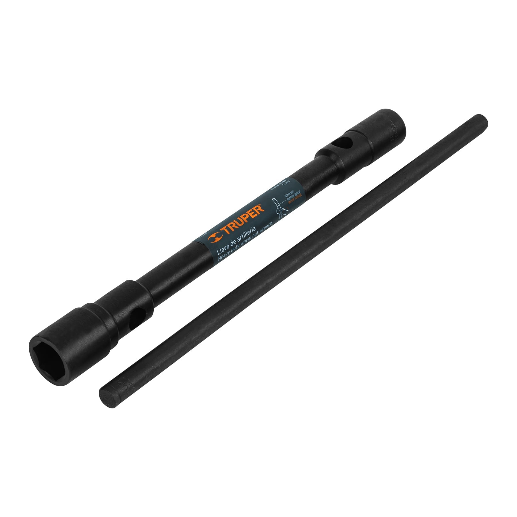 Llave de artillería 1-1/8 x 7/8' boca hexagonal, TRUPER