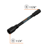 Llave de artillería 1-1/16 x 1-1/4' boca hexagonal, TRUPER