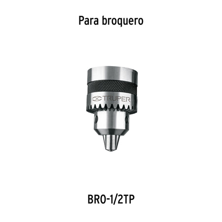 Llave para broquero BRO-1/2TP TRUPER