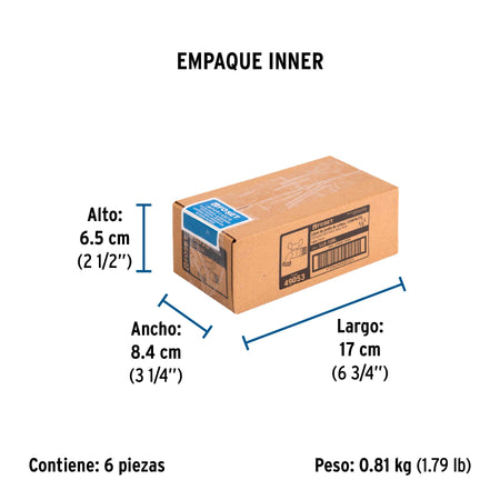 Llave de esfera de laton con rosca para manguera FOSET 1/2"