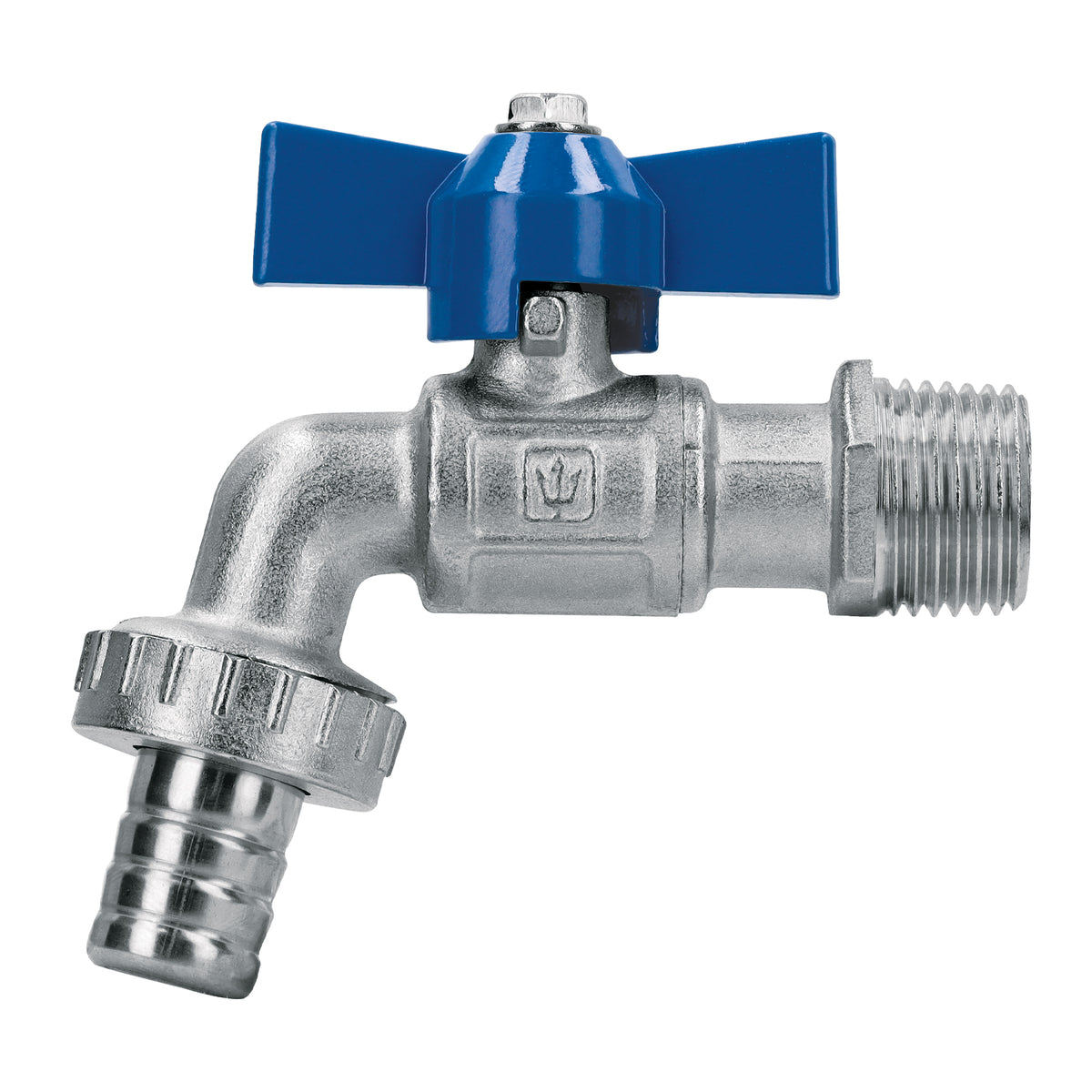 Llave de esfera c/maneral corto laton 130gr 1/2" FOSET