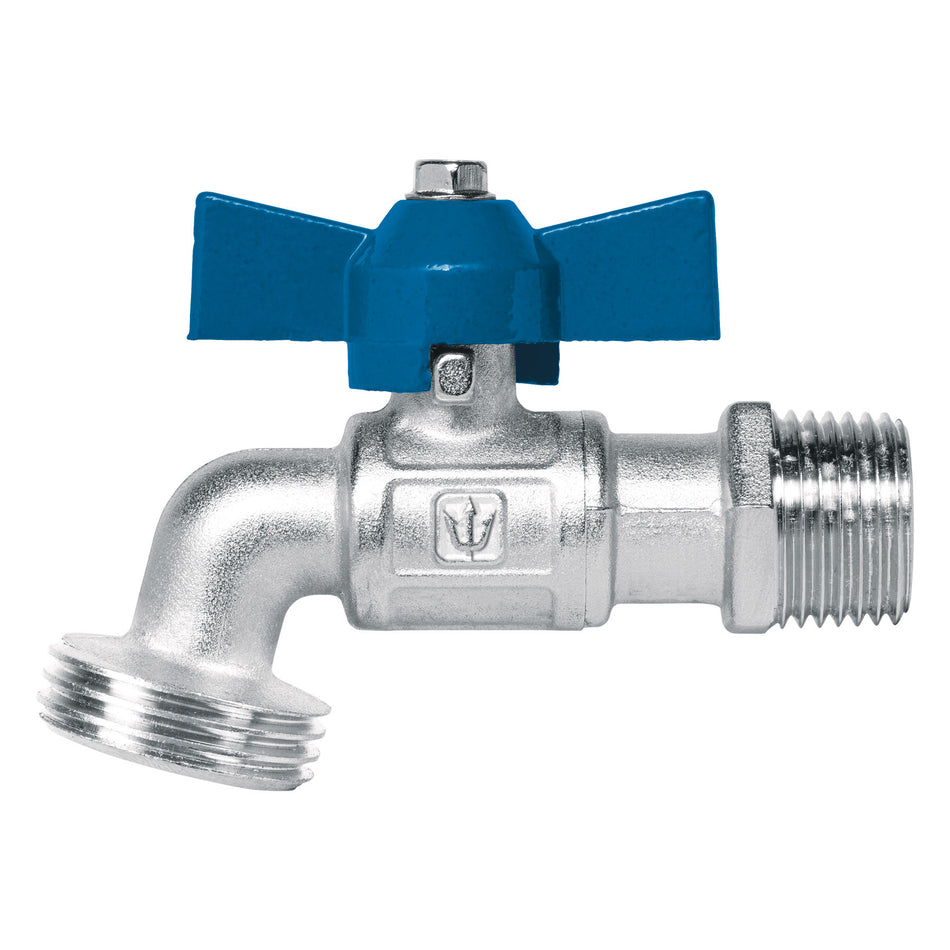 Llave esfera laton 1/2" 130 g s/adap