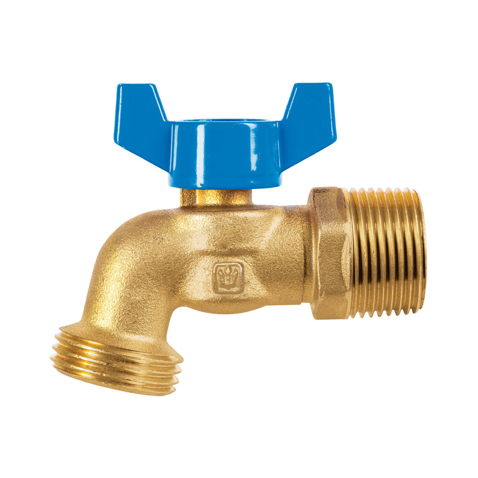 Llave de esfera de laton con rosca para manguera FOSET 3/4"