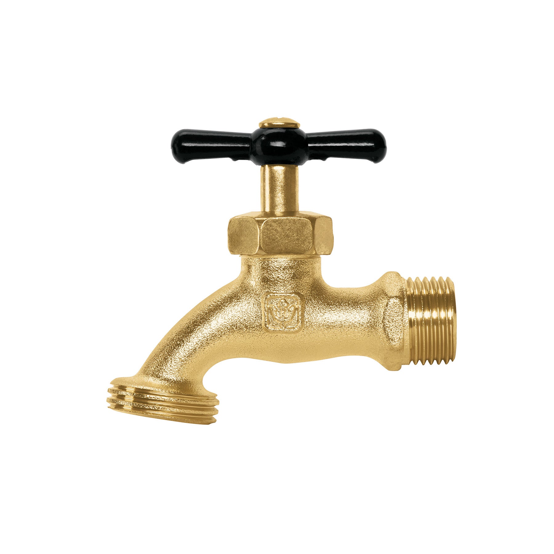 Llave p/manguera de zamac 110gr 1/2" BASIC