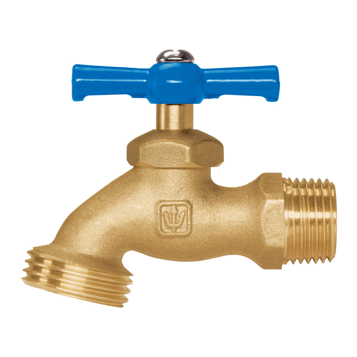 Llave para manguera de laton 120 gr entrada 1/2" Foset