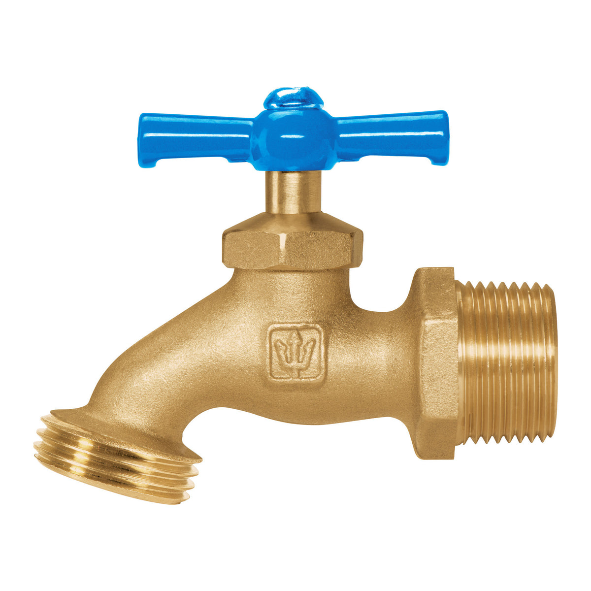 Llave para manguera de laton 180 gr entrada 3/4" Foset