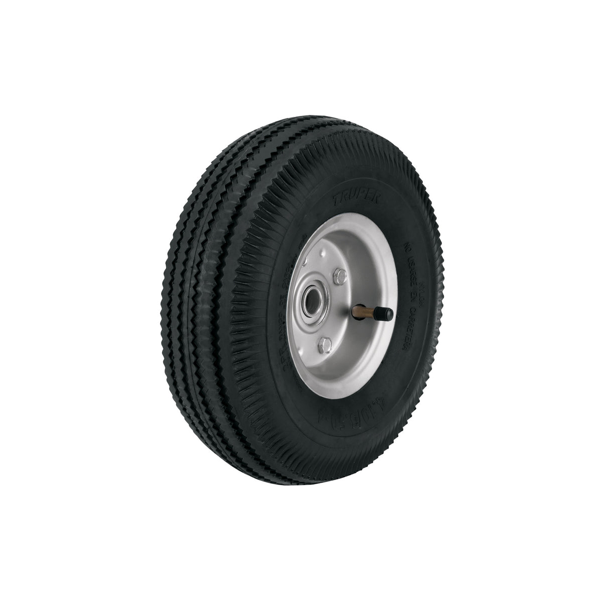 Rueda neumatica para eje lateral Truper 10"