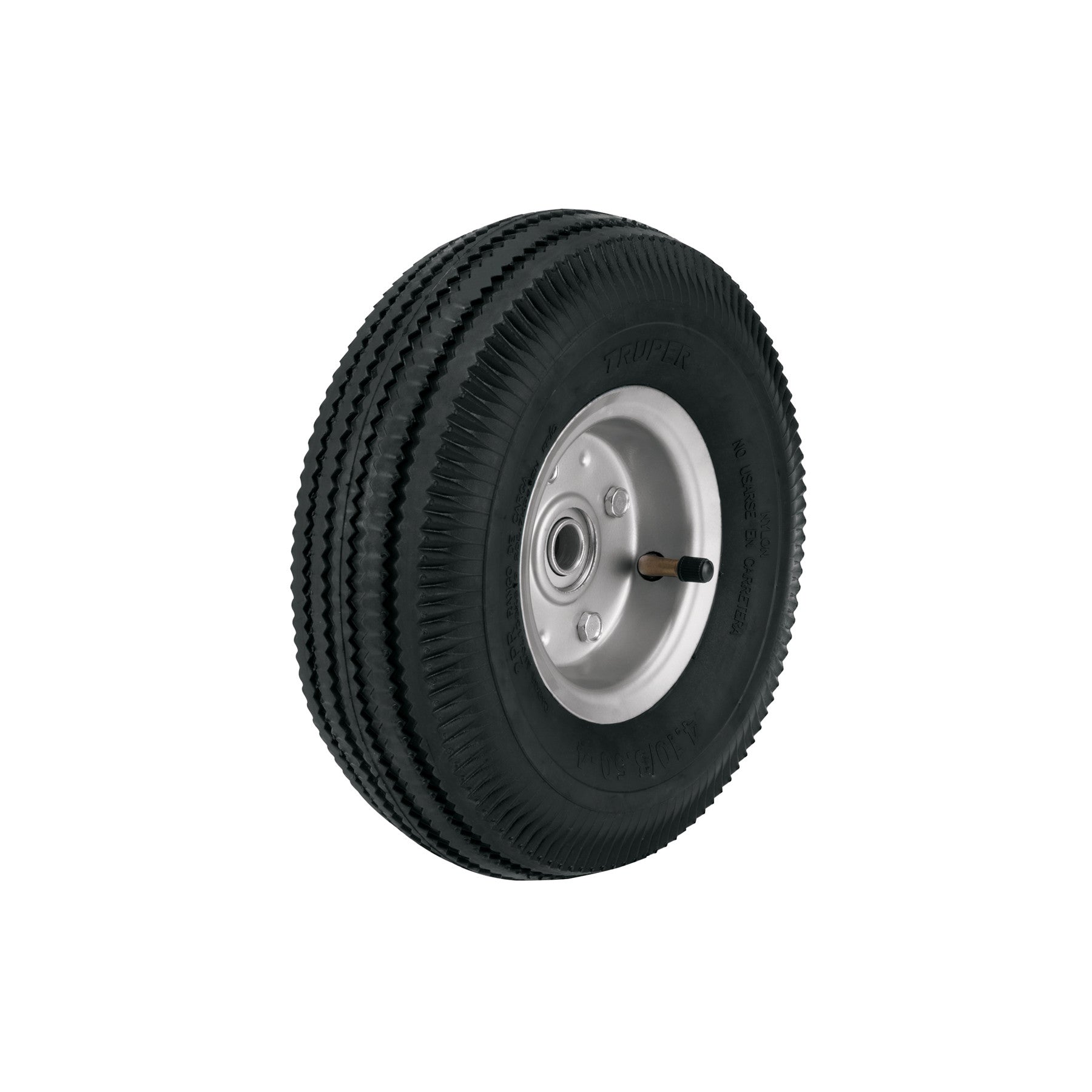 Rueda neumatica para eje lateral Truper 10"