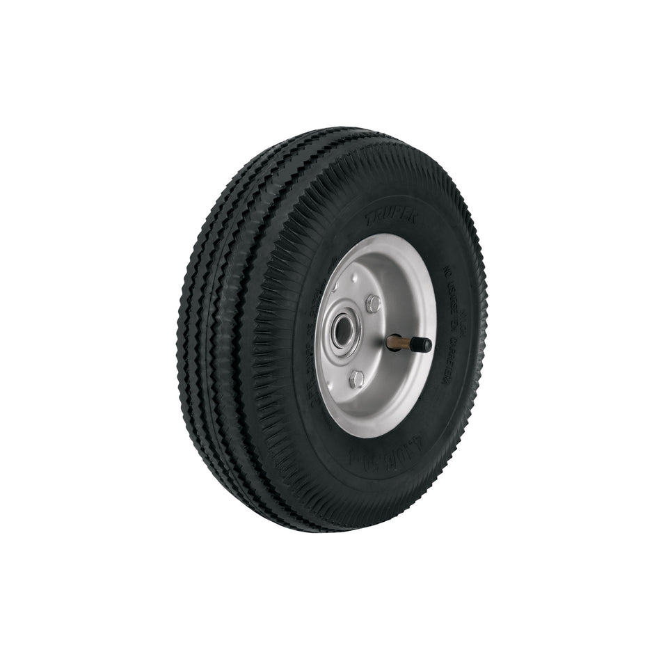 Rueda neumatica para eje lateral Truper 10"