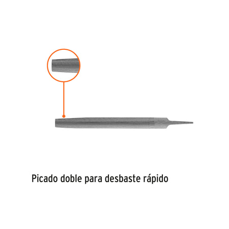 Lima media caña bastarda 10', Truper 10'