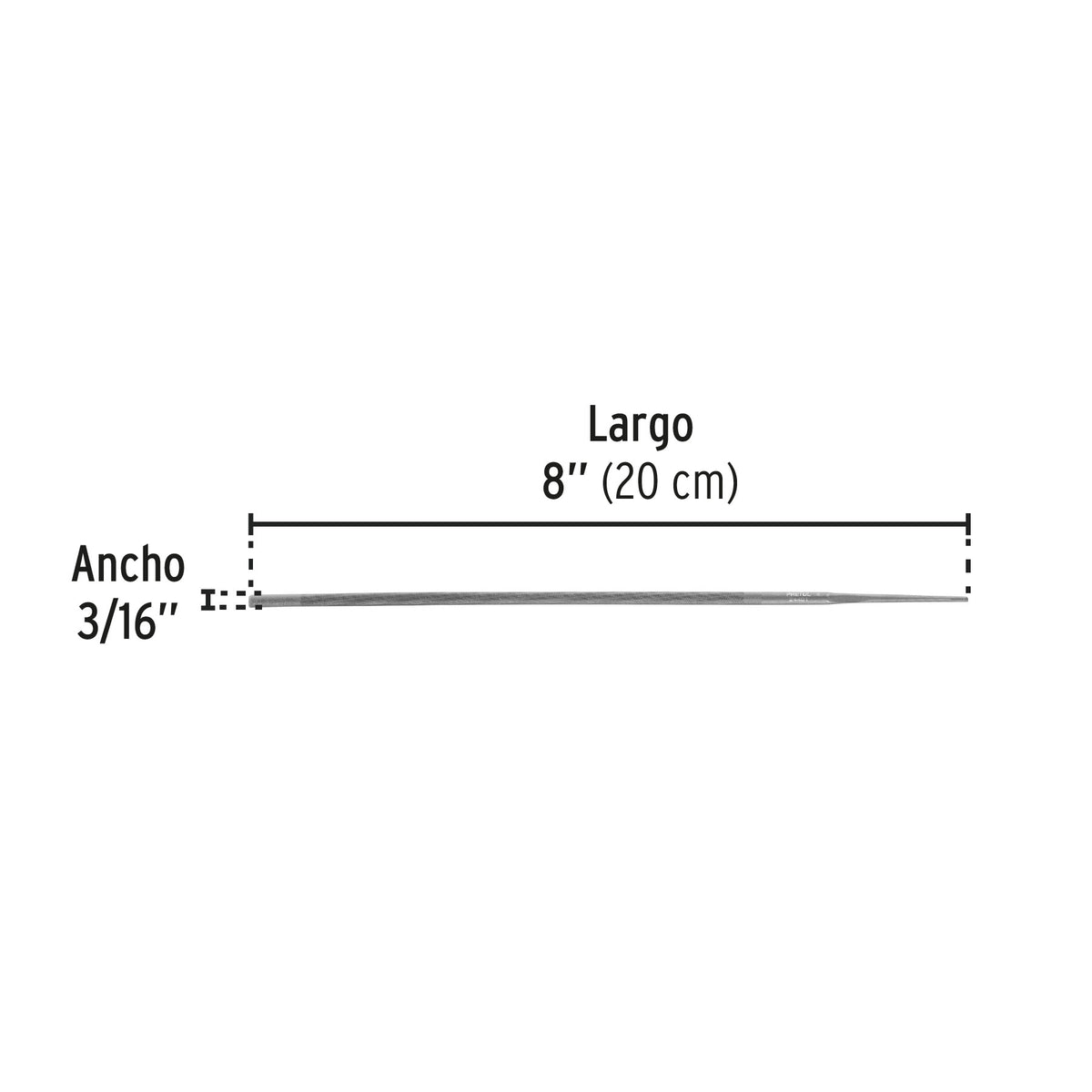 Lima para motosierra 3/16', Pretul 3/16'