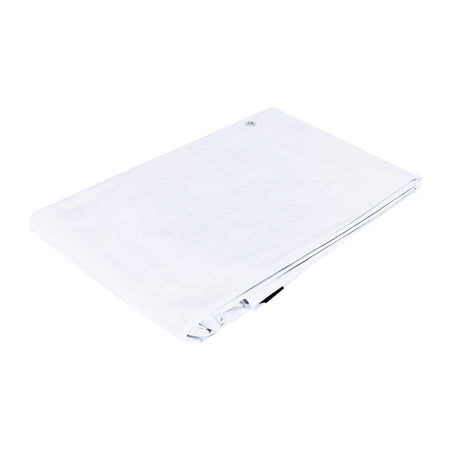 Lona de polietileno 6 x 6 m, blanca, 110 g/m2, PRETUL