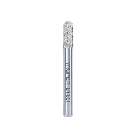 Lima rotativa punta cilindro redonda TRUPER 6 mm