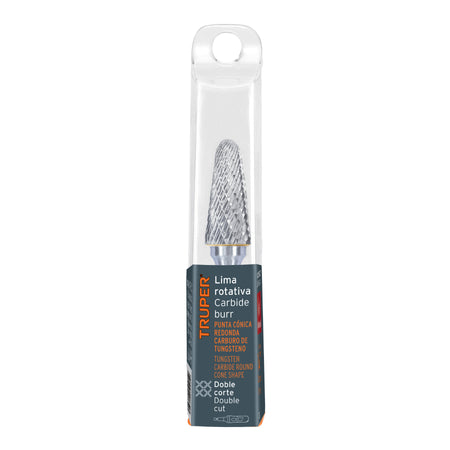 Lima rotativa punta conica redonda 13 mm TRUPER