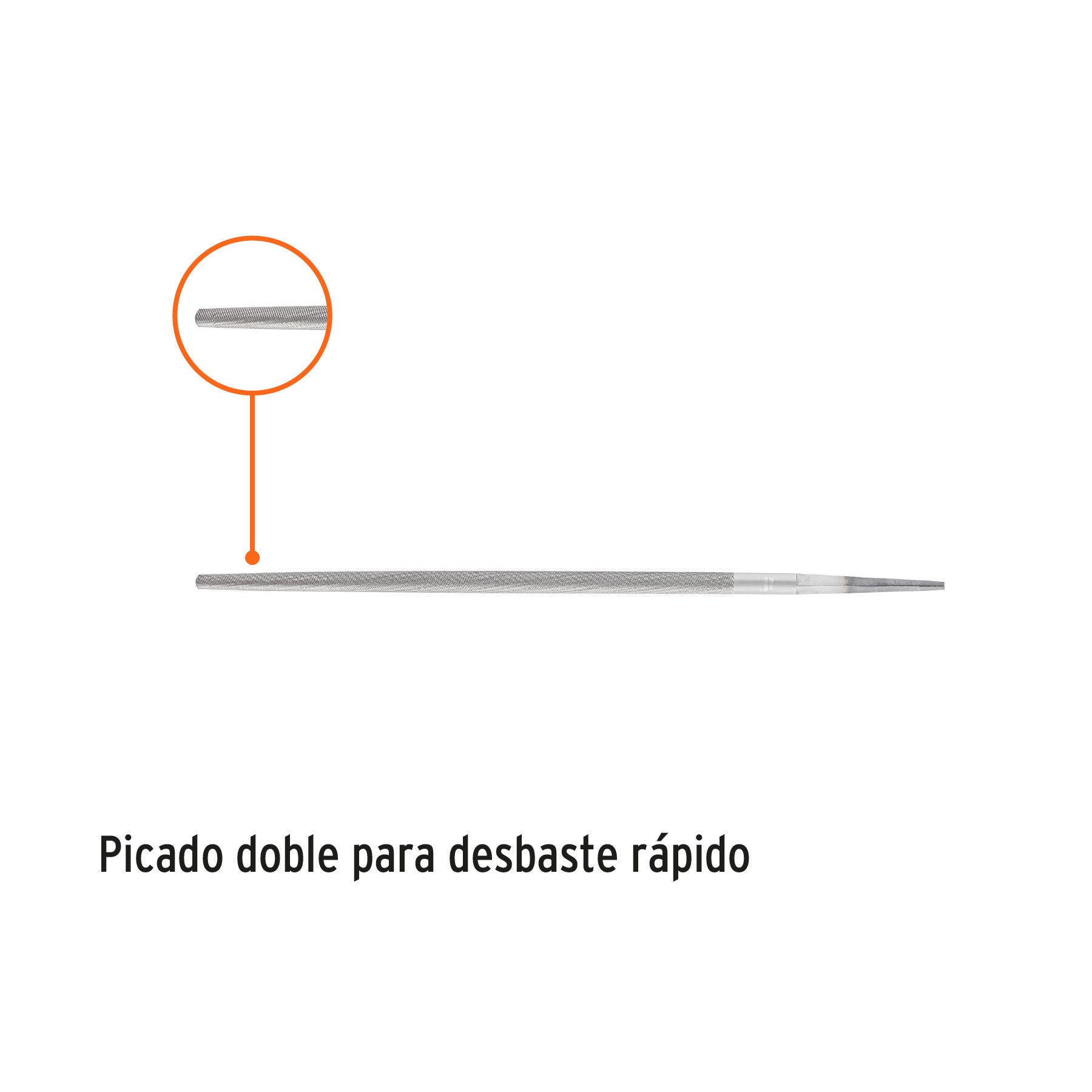 Lima redonda muza 10', Truper 10'