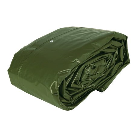 Lona uso rudo 12x17 m verde olivo 240 g/m2 TRUPER EXPERT