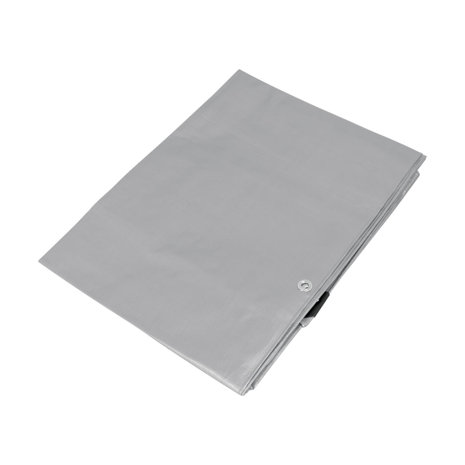 Lona de polietileno reforzada 1.5x2 m gris 180g/m2 TRUPER