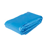 Lona de polietileno reforzada 6x12 m 180g/m2 TRUPER azul