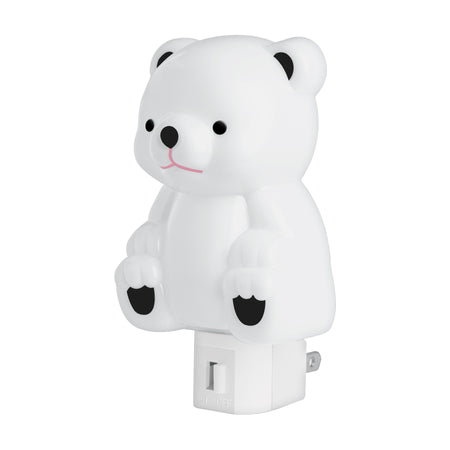 Luz de noche con lámpara E12, oso, Volteck
