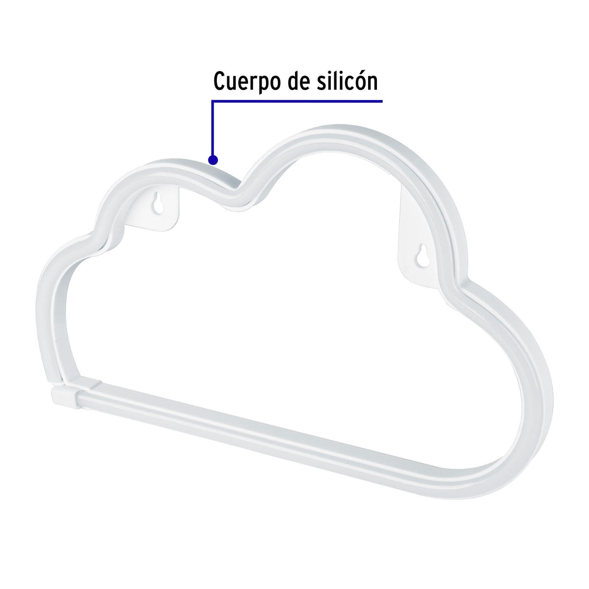 Luz de noche de LED nube neón, Volteck