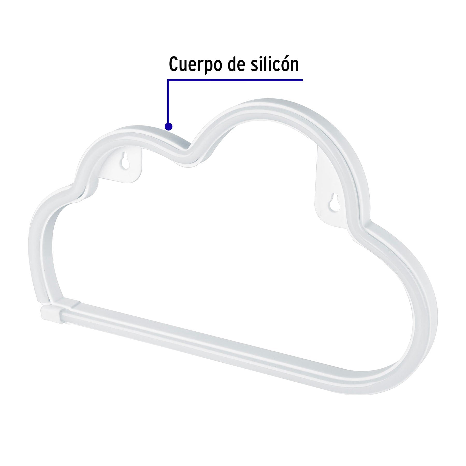 Luz de noche de LED nube neón, Volteck