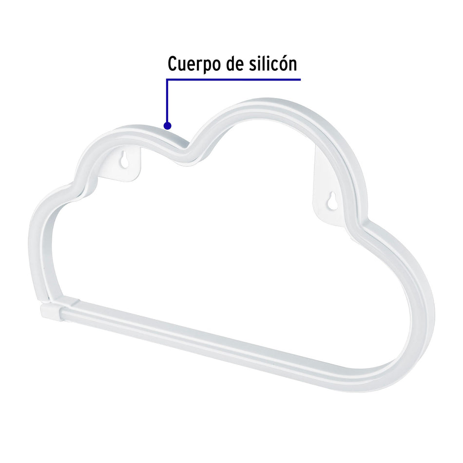 Luz de noche de LED nube neón, Volteck