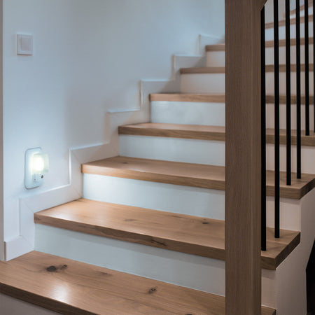 Luz de noche con sensor de luz, Volteck