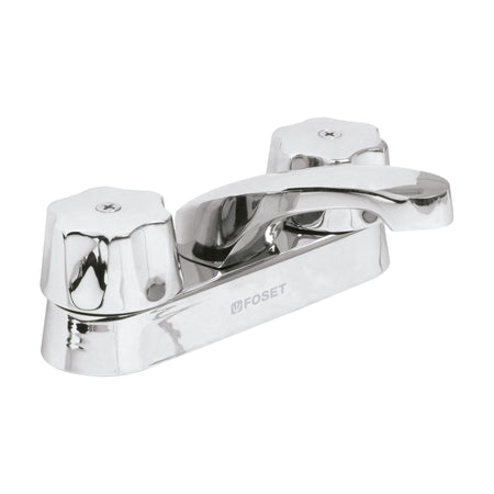 Mezcladora 4" para lavabo nariz larga cartucho compresion