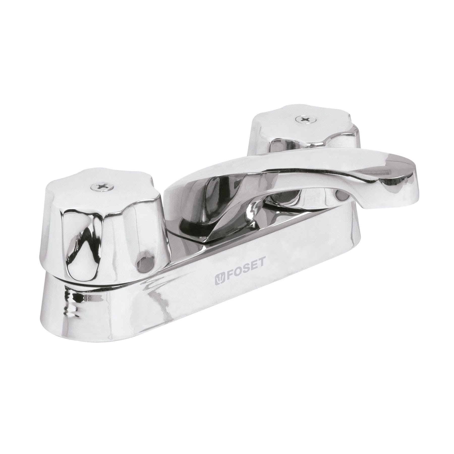 Mezcladora 4" para lavabo nariz larga cartucho ceramico
