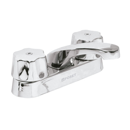 Mezcladora 4" para lavabo nariz larga cartucho ceramico