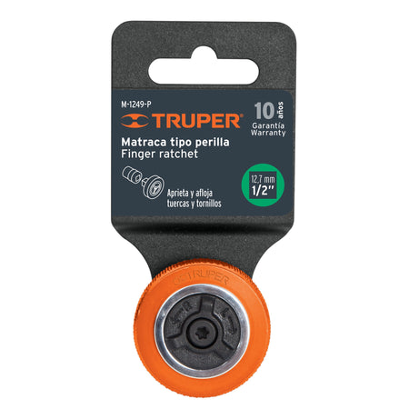 Matraca cuadro 1/2' tipo perilla, Truper 1/2'