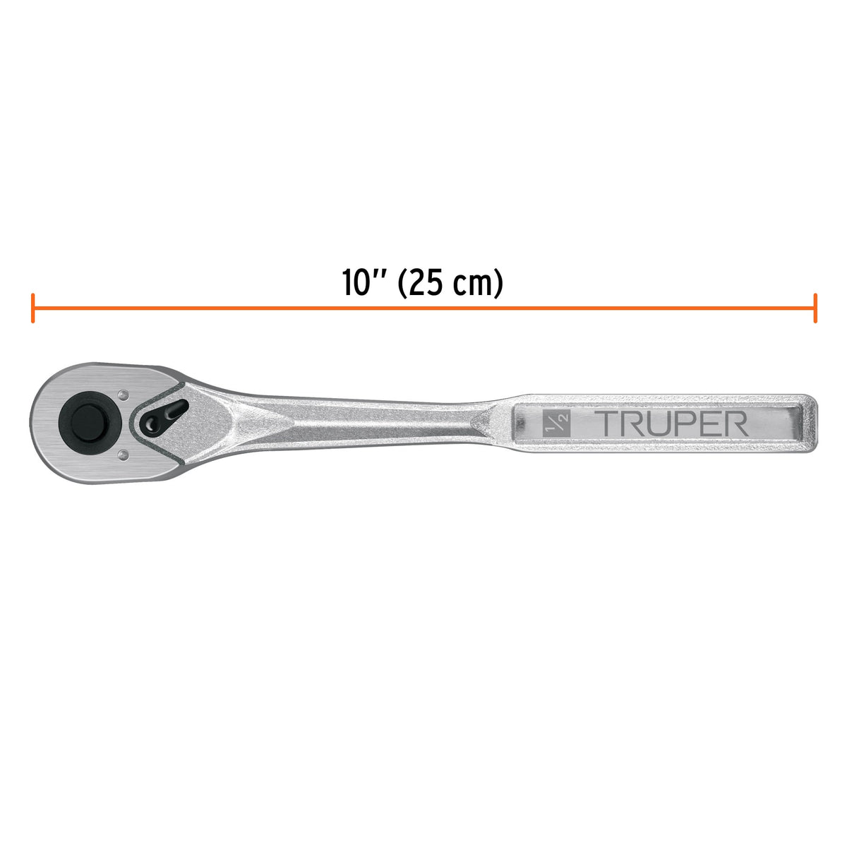 Matraca liberacion rapida 72 dientes cuadro 1/2" Truper