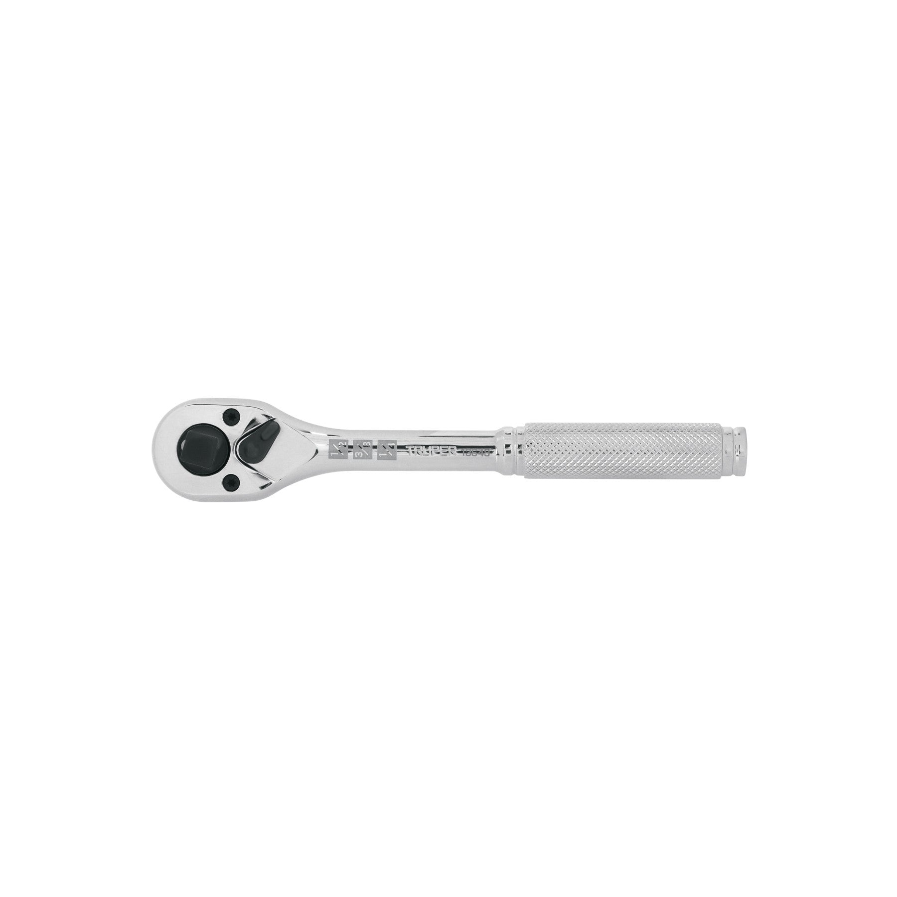 Matraca triple cuadros 1/4" 3/8" y 1/2" Truper
