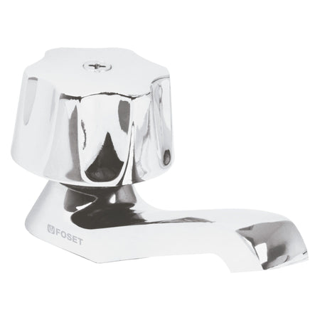 Llave individual para lavabo maneral metalico FOSET BASIC