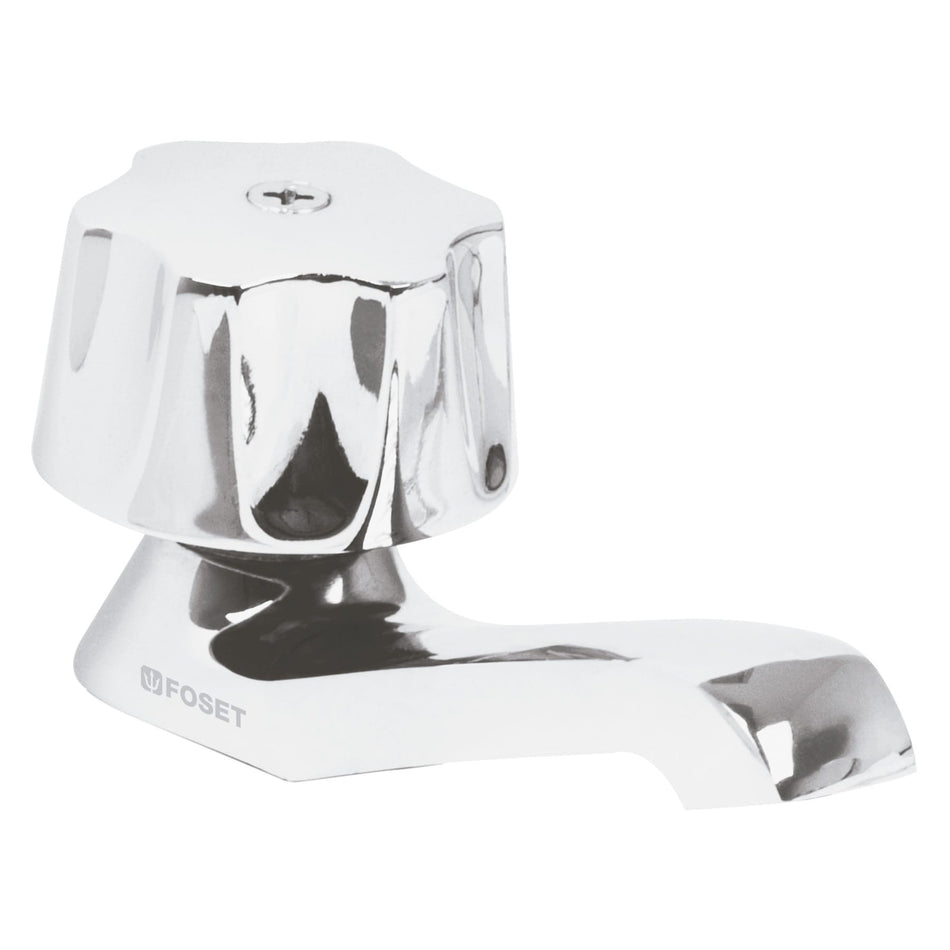 Llave individual para lavabo maneral metalico FOSET BASIC