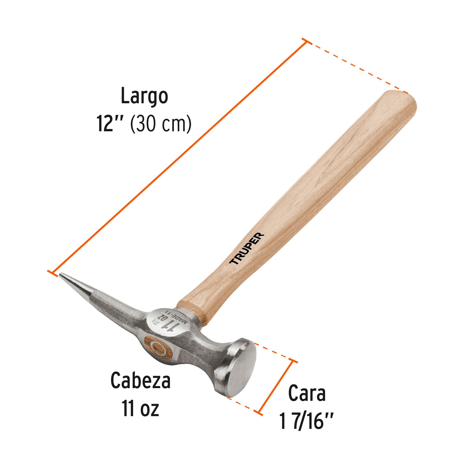 Cepillo para carpintero #5 base estriada, Truper