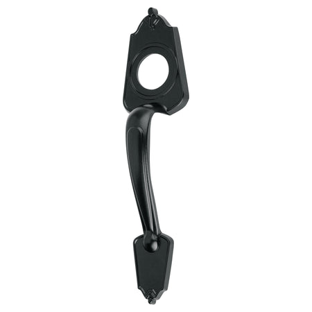 Chapeton metalico para puerta acabado negro