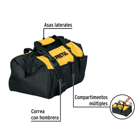 Maletin portaherramientas Pretul 14"