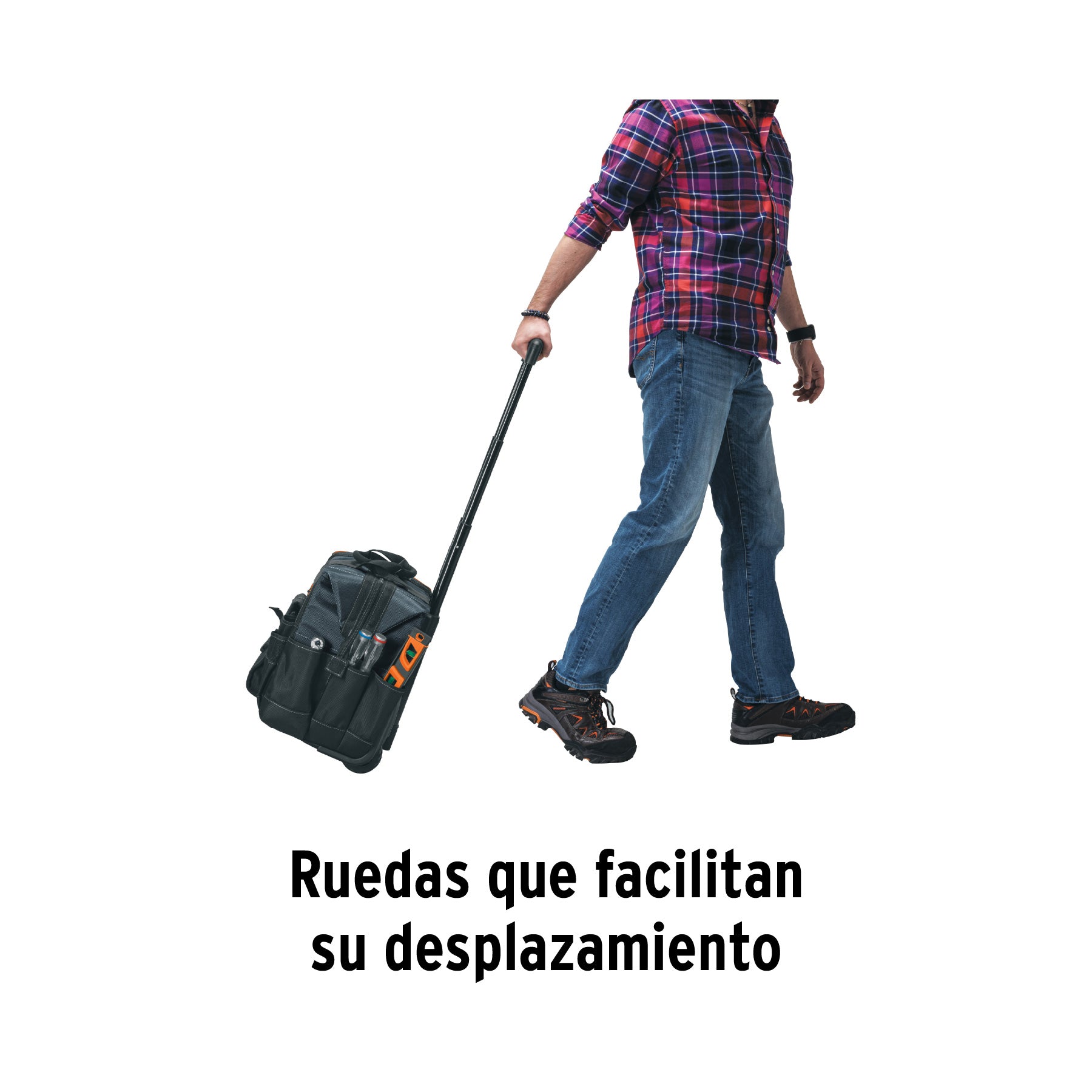 Maleta portaherramientas con ruedas Truper Expert