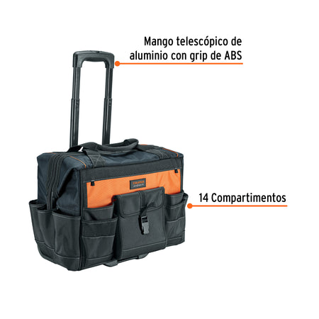 Maleta portaherramientas con ruedas Truper Expert