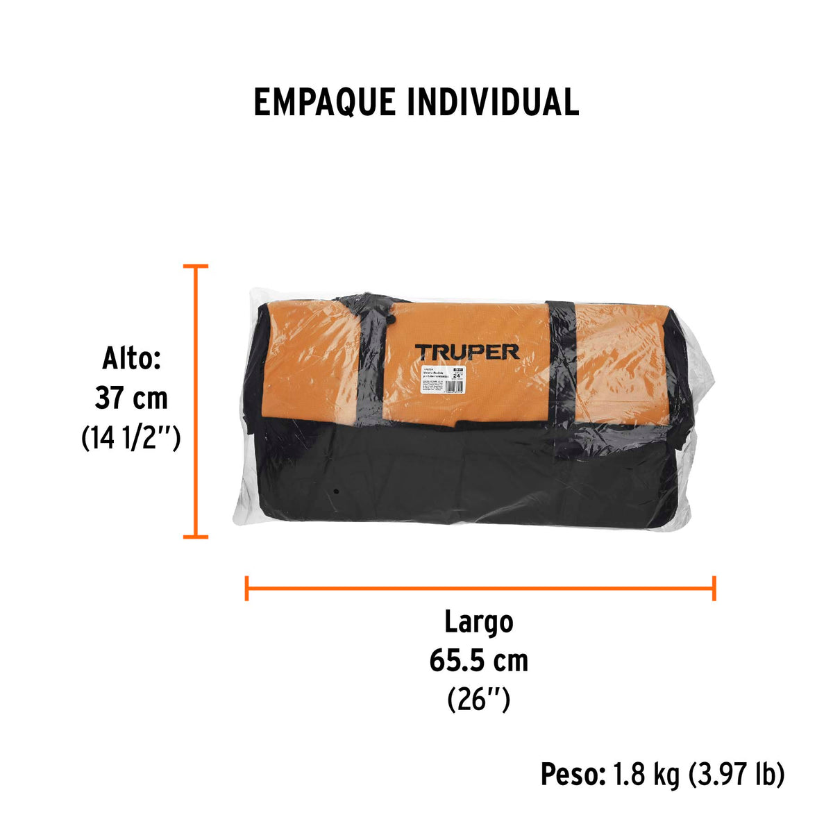 Maleta portaherramientas de Truper 24"