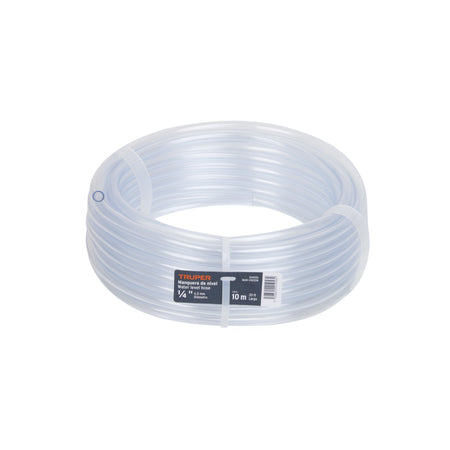 Manguera de Nivel, 1/4', rollo de 10m, TRUPER 1/4', 10m