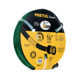 Manguera 1/2' reforzada 3 capas 10m conexiones plást, Pretul 1/2', 10m
