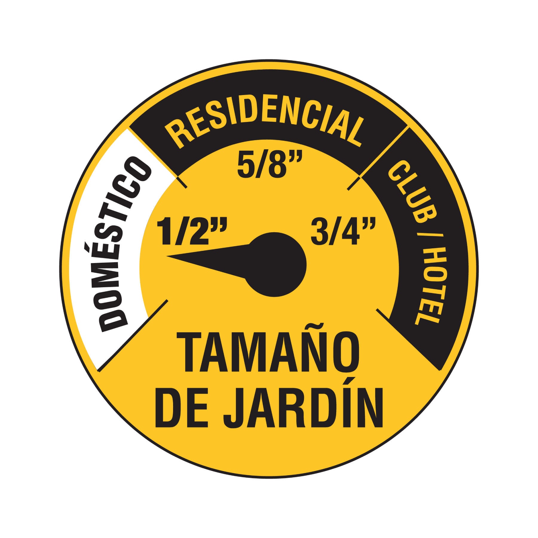 Manguera 1/2' reforzada 3 capas 10m conexiones plást, Pretul 1/2', 10m