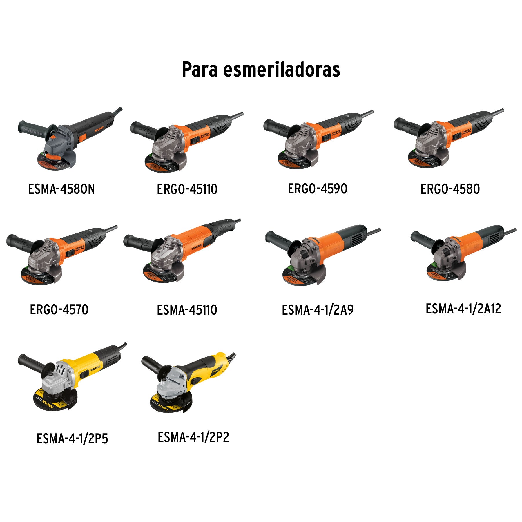 Mango de repuesto para esmeriladoras Grupo 3 Truper