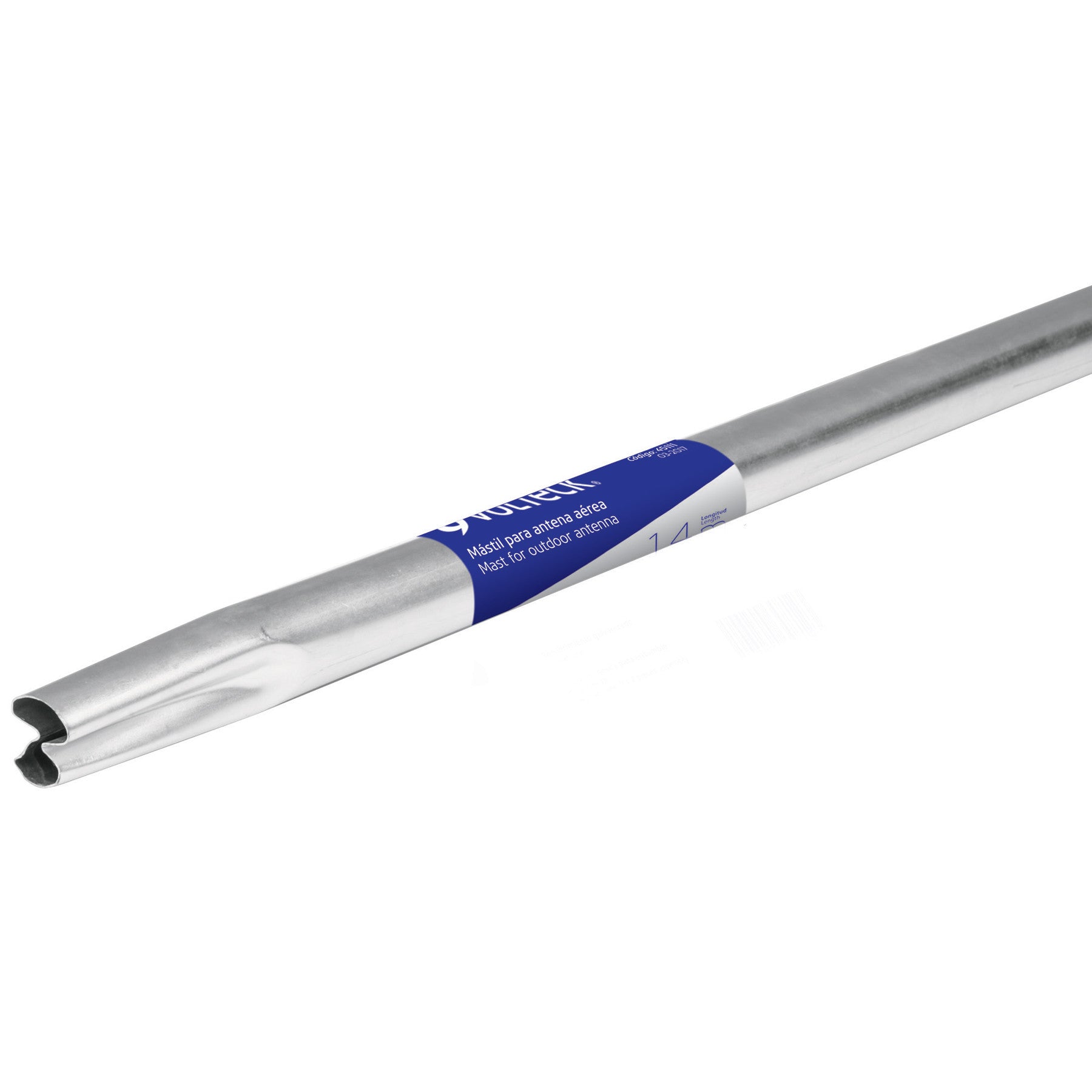 Mástil de 1.4 m para antena aérea, Volteck 1.4 m
