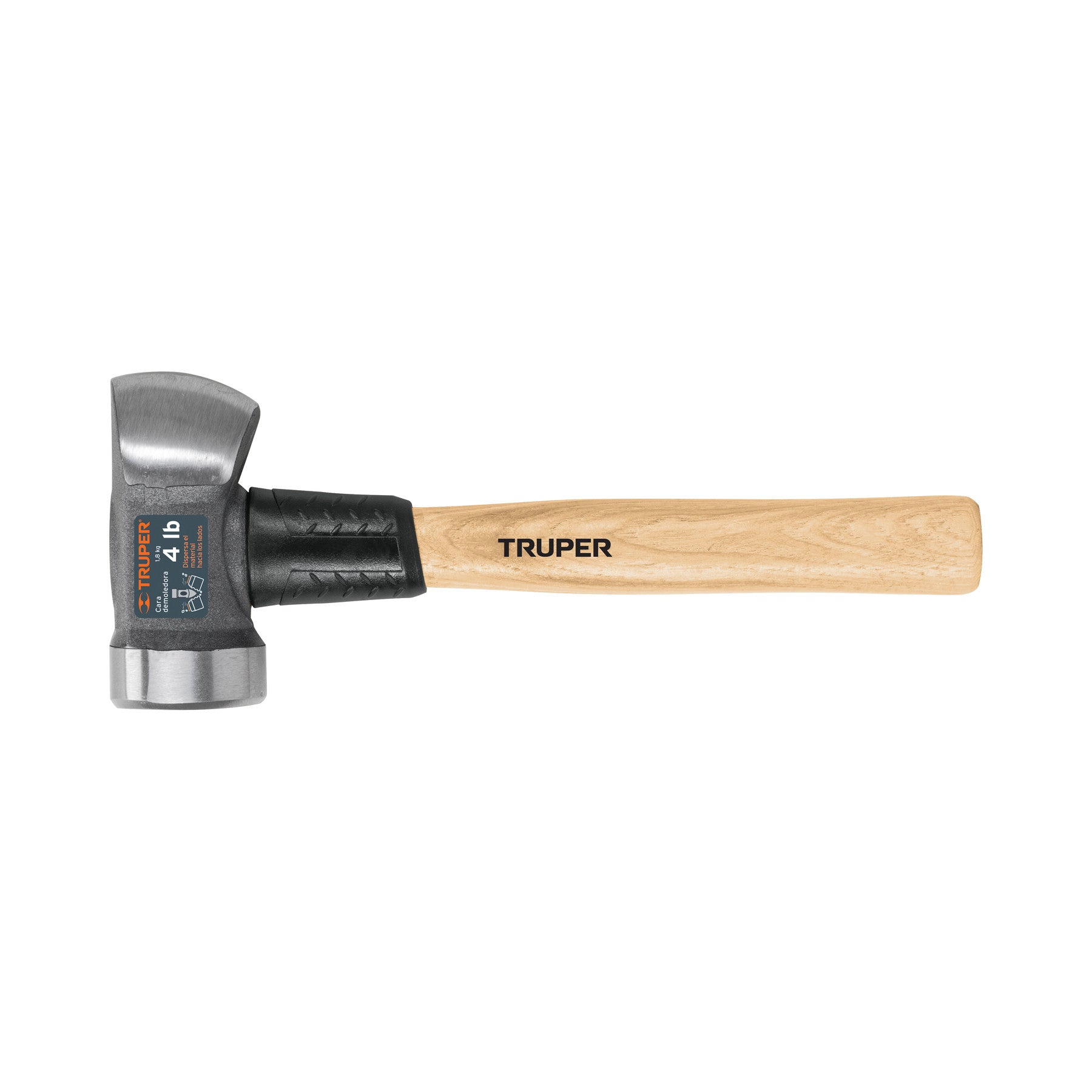 Marro demoledor 3 lb, mango 12', Truper 3 lb, 12'