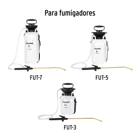 Manguera y dosificador de repuesto para FUT-3, 5 y 7, Truper