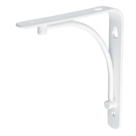 Ménsula reforzada blanca 6 x 6', diseño alambrón, FIERO 6 x 6', blanca